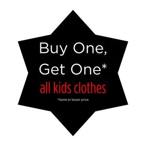 Buy One Get One!! Kids Clothes Promo!!
